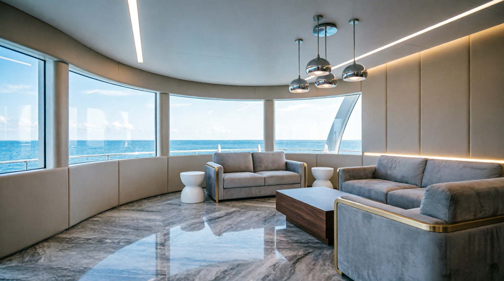 Yacht Interior Luxury